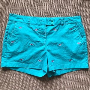 Pink + Blue Vineyard Vines Whale Shorts